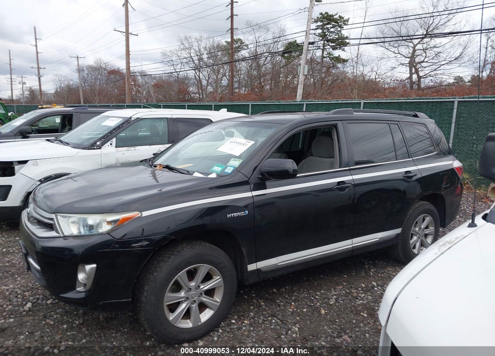 2013 TOYOTA HIGHLANDER HYBRID BASE V6 VIN: JTEBC3EHXD2016907