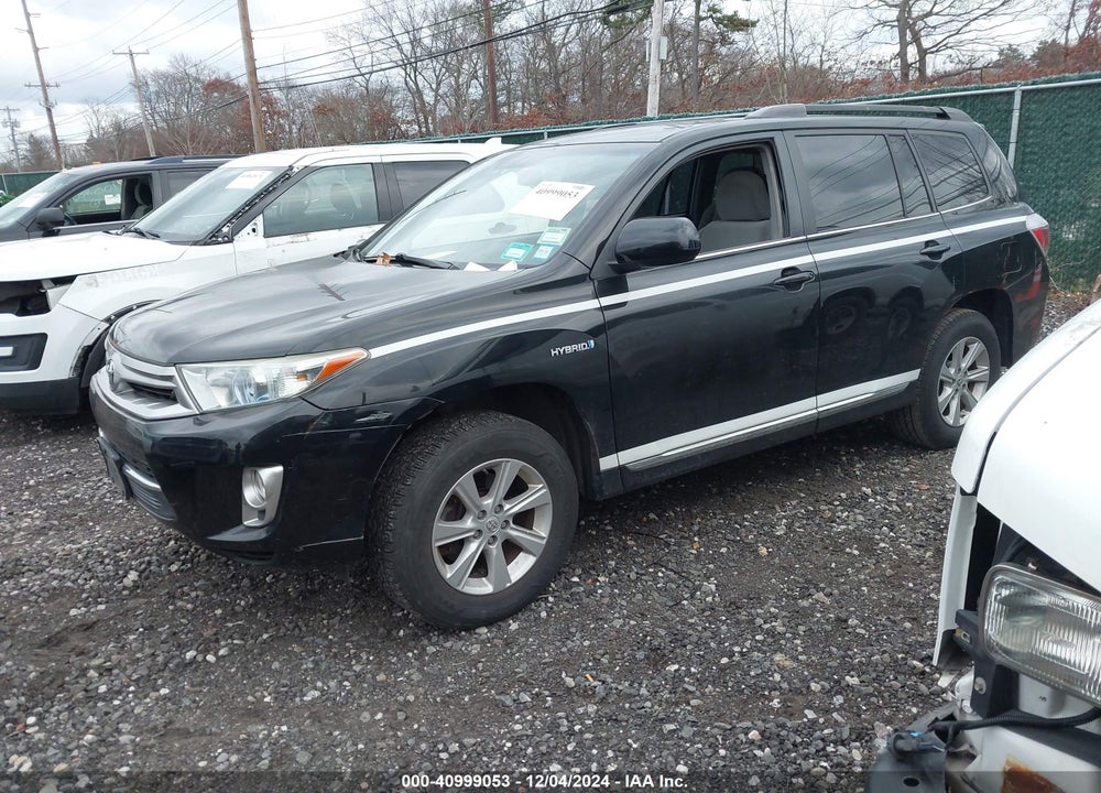 2013 TOYOTA HIGHLANDER HYBRID BASE V6 VIN: JTEBC3EHXD2016907