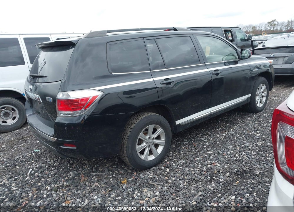 2013 TOYOTA HIGHLANDER HYBRID BASE V6 VIN: JTEBC3EHXD2016907