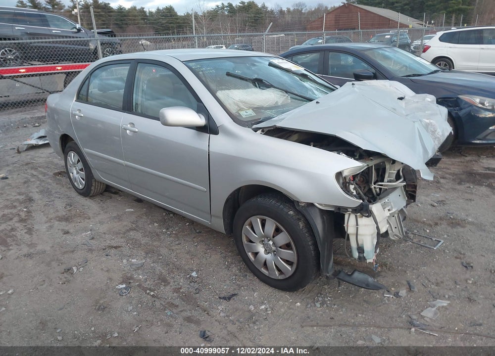 2004 TOYOTA COROLLA LE VIN: JTDBR32E542033370