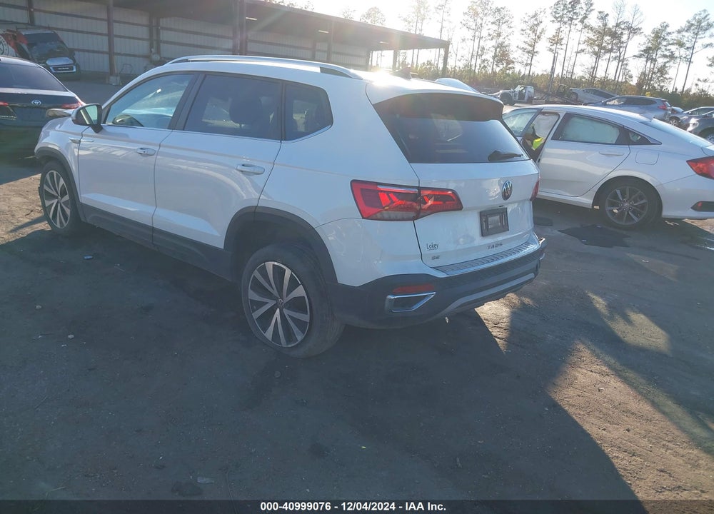 2022 VOLKSWAGEN TAOS 1.5T SE VIN: 3VVSX7B2XNM095703