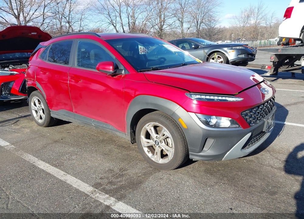 2022 HYUNDAI KONA SEL VIN: KM8K3CAB4NU854874