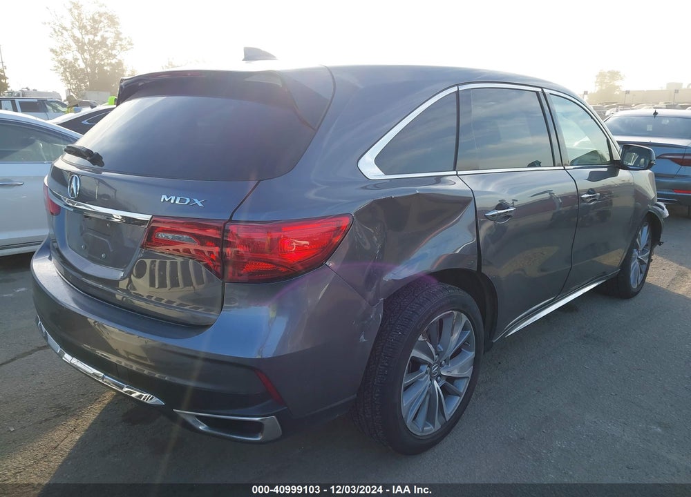 2018 ACURA MDX VIN: 5J8YD3H55JL005169