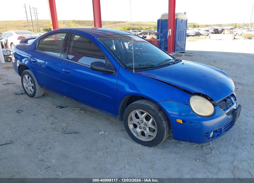 2004 DODGE NEON SXT VIN: 1B3ES56C54D596723