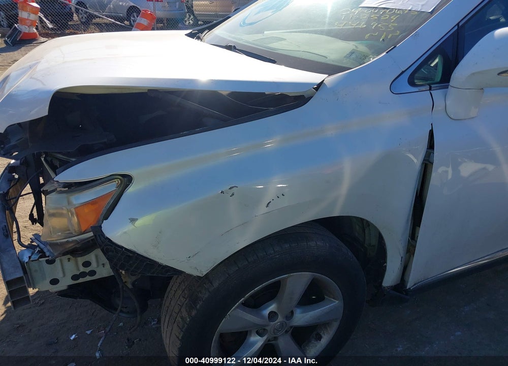 2012 LEXUS RX 350 VIN: JTJBK1BAXC2446953