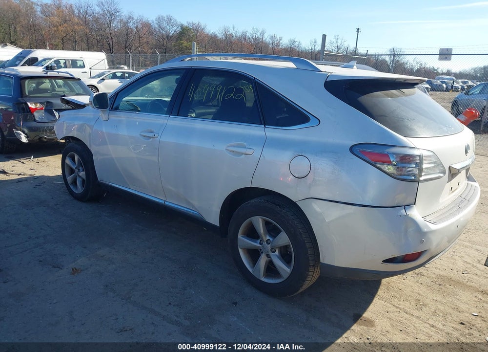 2012 LEXUS RX 350 VIN: JTJBK1BAXC2446953