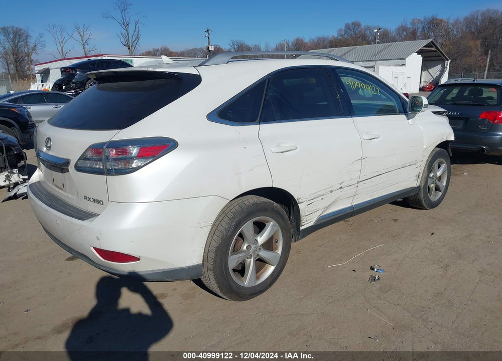 2012 LEXUS RX 350 VIN: JTJBK1BAXC2446953