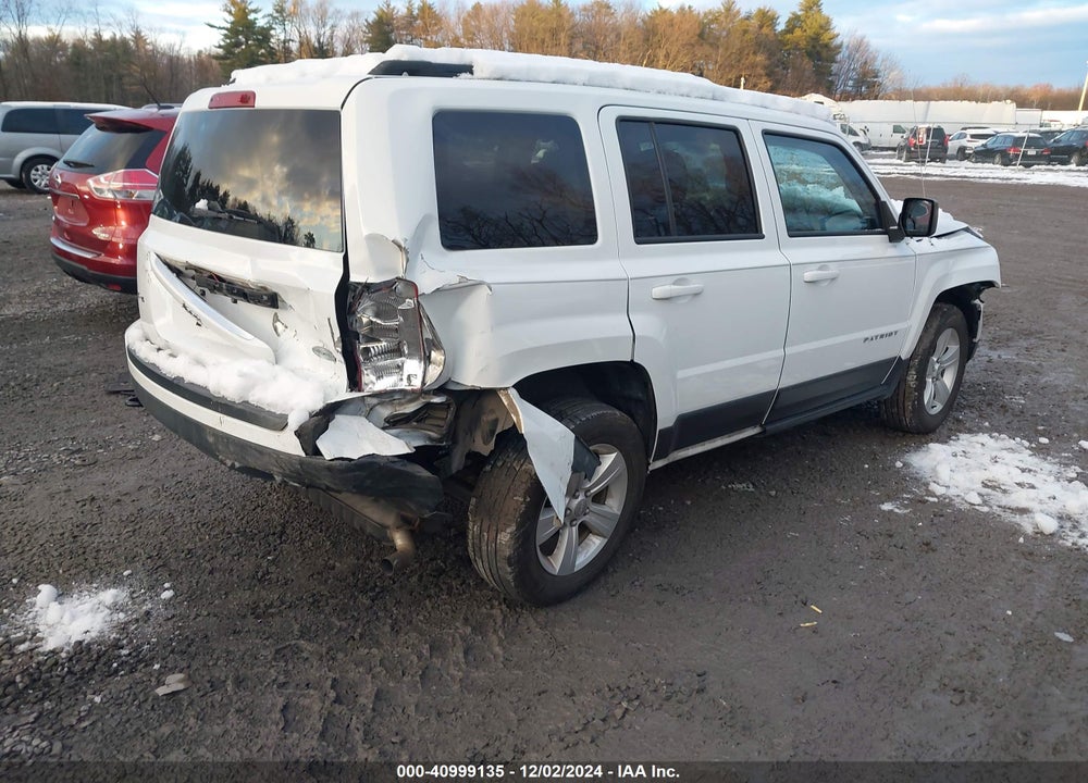 2016 JEEP PATRIOT LATITUDE VIN: 1C4NJRFB0GD672370