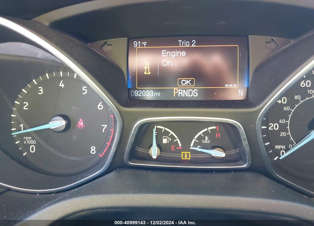 2018 FORD FOCUS TITANIUM VIN: 1FADP3N2XJL289872