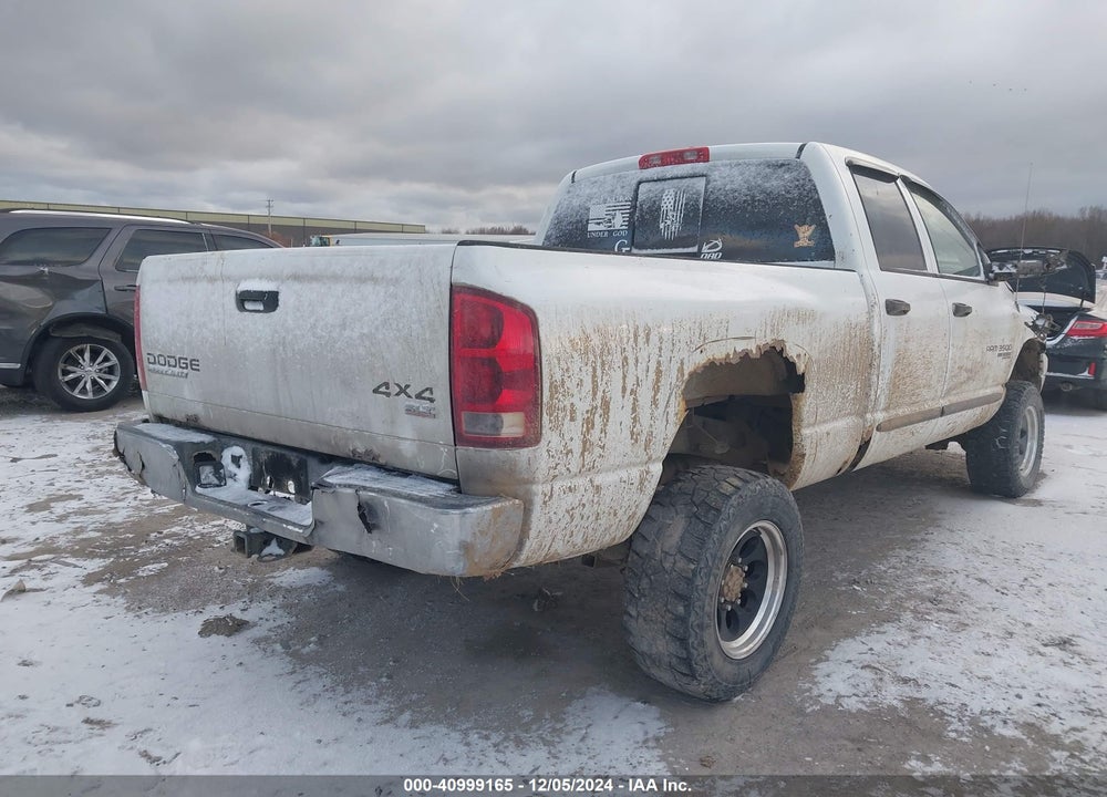 2006 DODGE RAM 3500 SLT/TRX4 OFF ROAD/SPORT VIN: 3D7LX38C96G265549