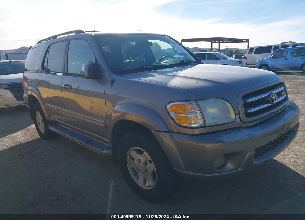 2001 TOYOTA SEQUOIA LIMITED V8 VIN: 5TDBT48A51S050699