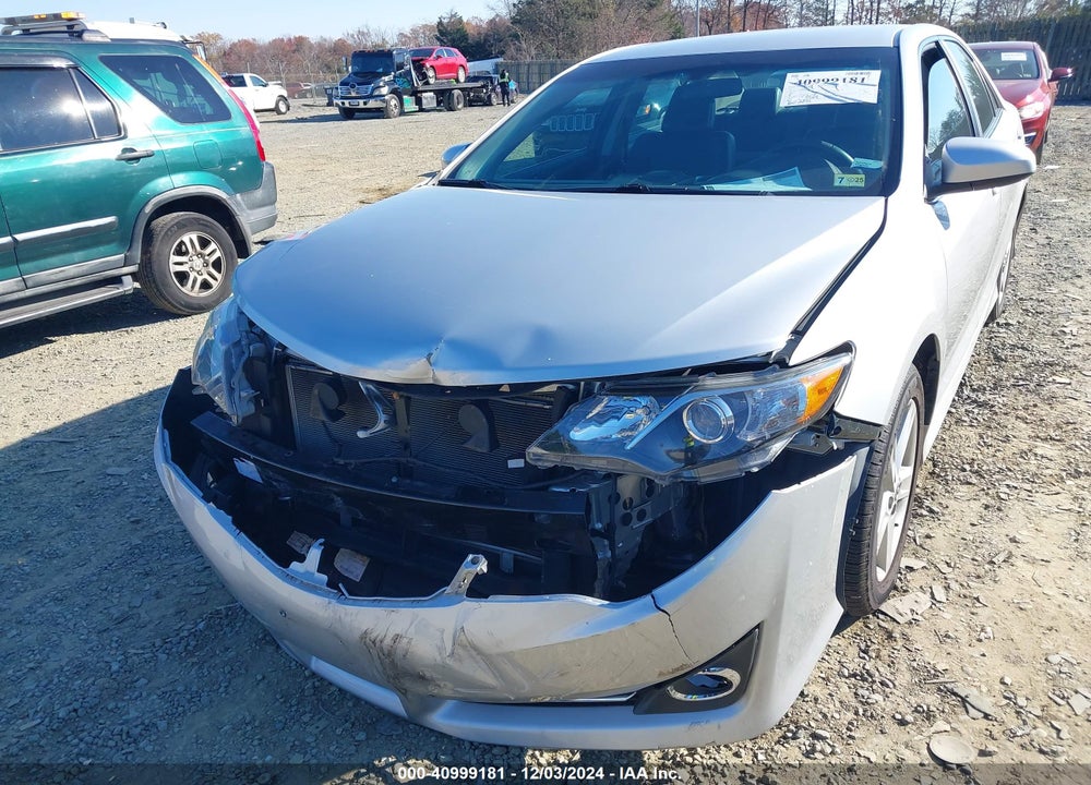 2012 TOYOTA CAMRY SE VIN: 4T1BF1FK9CU127652