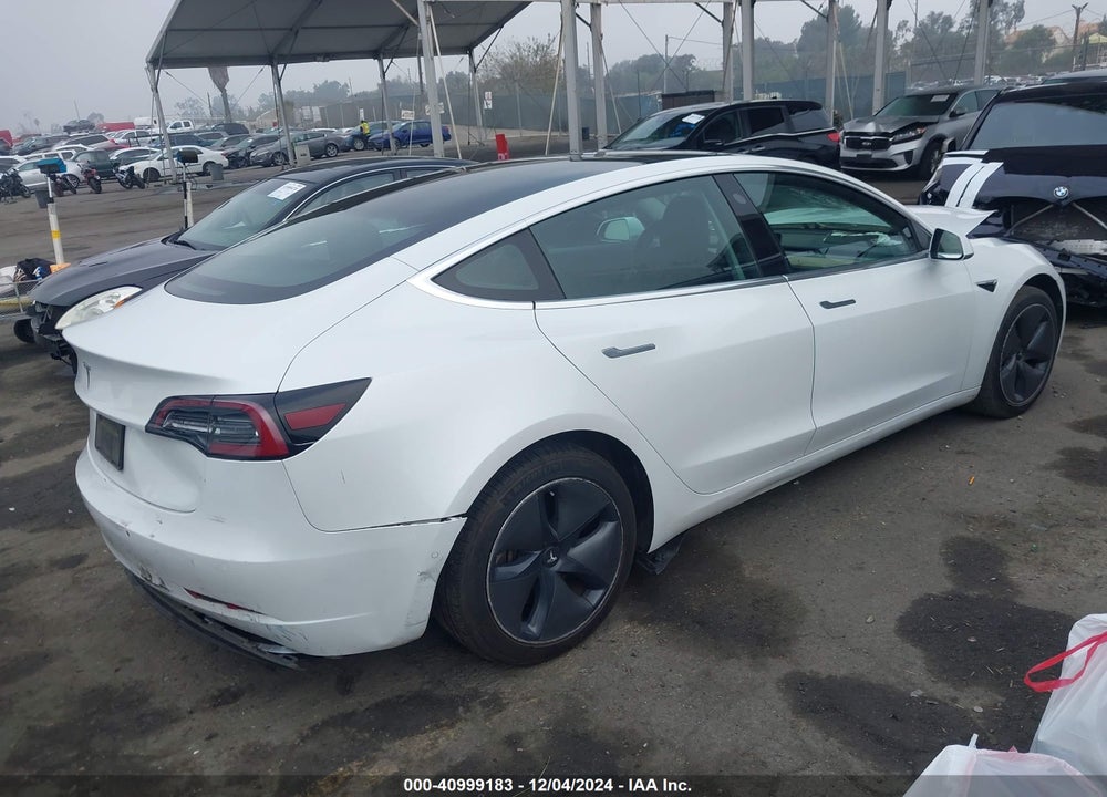 2019 TESLA MODEL 3 LONG RANGE/MID RANGE/STANDARD RANGE/STANDARD RANGE PLUS VIN: 5YJ3E1EA7KF345035