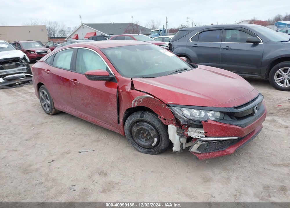 2020 HONDA CIVIC LX VIN: 19XFC2F65LE009636