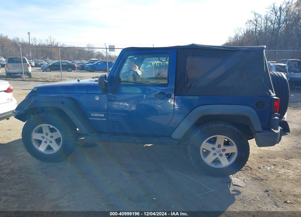 2010 JEEP WRANGLER SPORT VIN: 1J4AA2D17AL103829