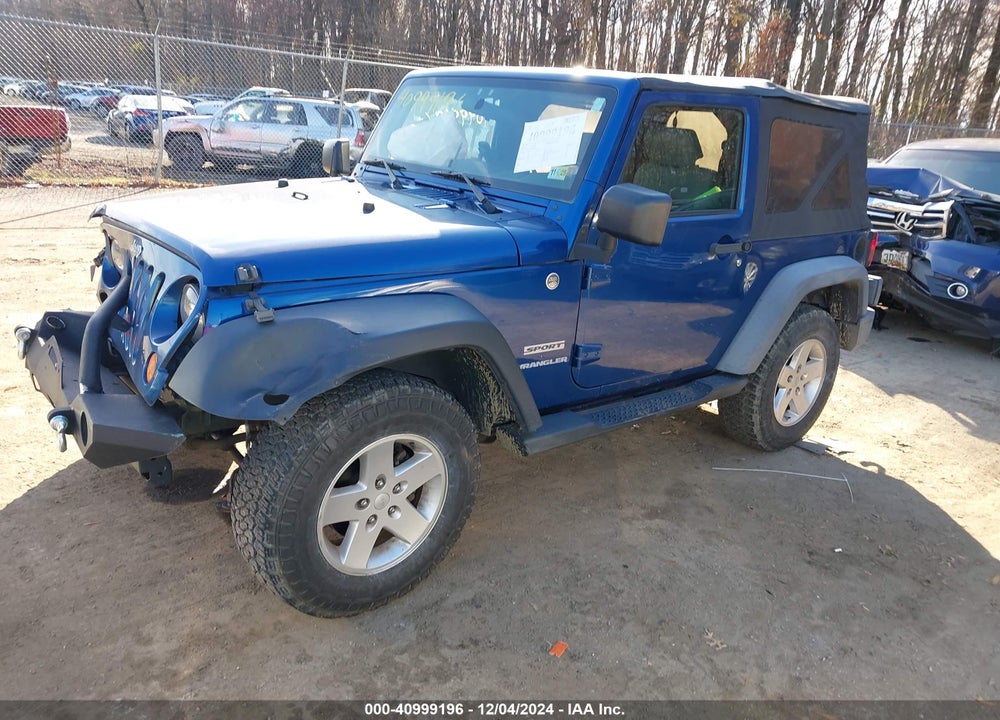 2010 JEEP WRANGLER SPORT VIN: 1J4AA2D17AL103829