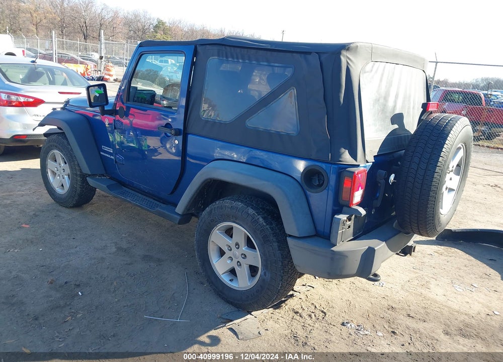 2010 JEEP WRANGLER SPORT VIN: 1J4AA2D17AL103829