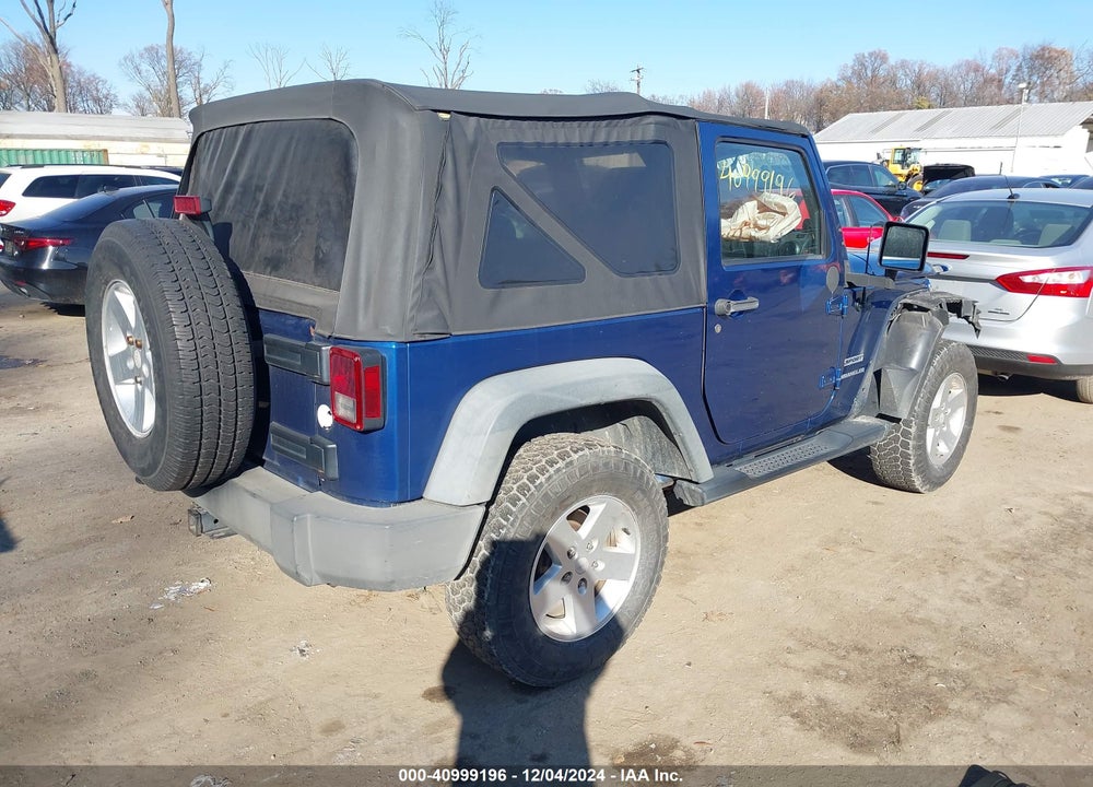 2010 JEEP WRANGLER SPORT VIN: 1J4AA2D17AL103829