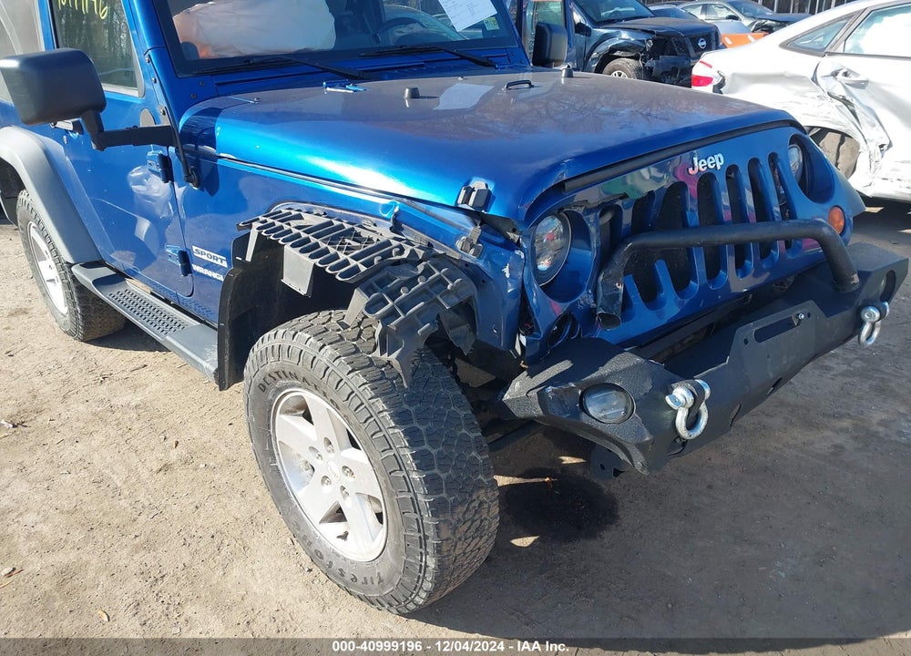 2010 JEEP WRANGLER SPORT VIN: 1J4AA2D17AL103829