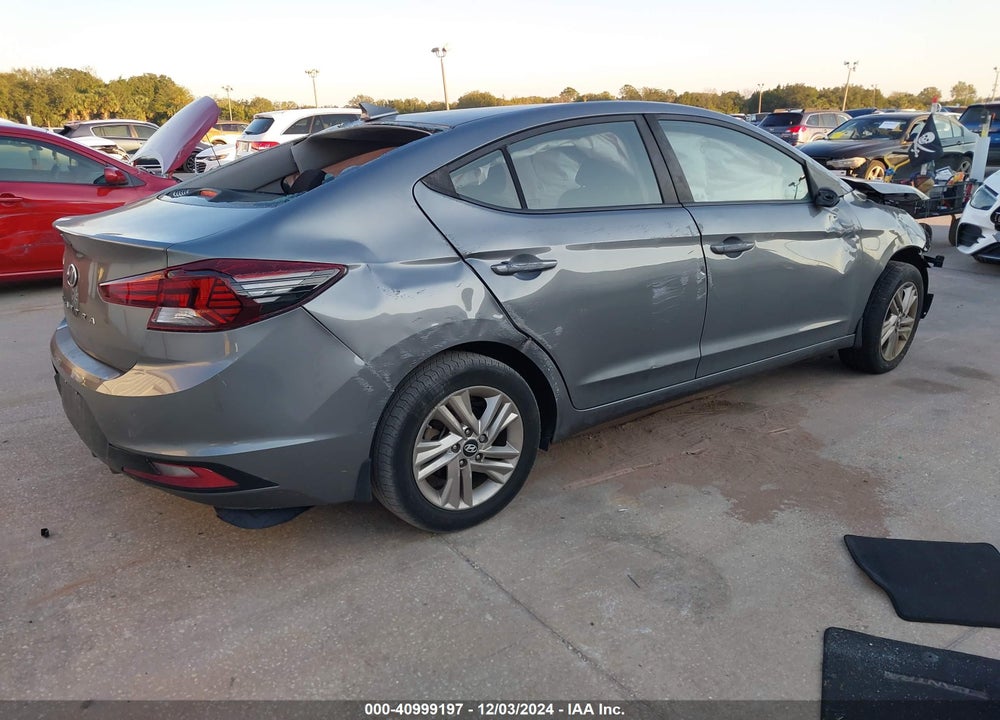 2019 HYUNDAI ELANTRA VIN: 5NPD84LF7KH443625