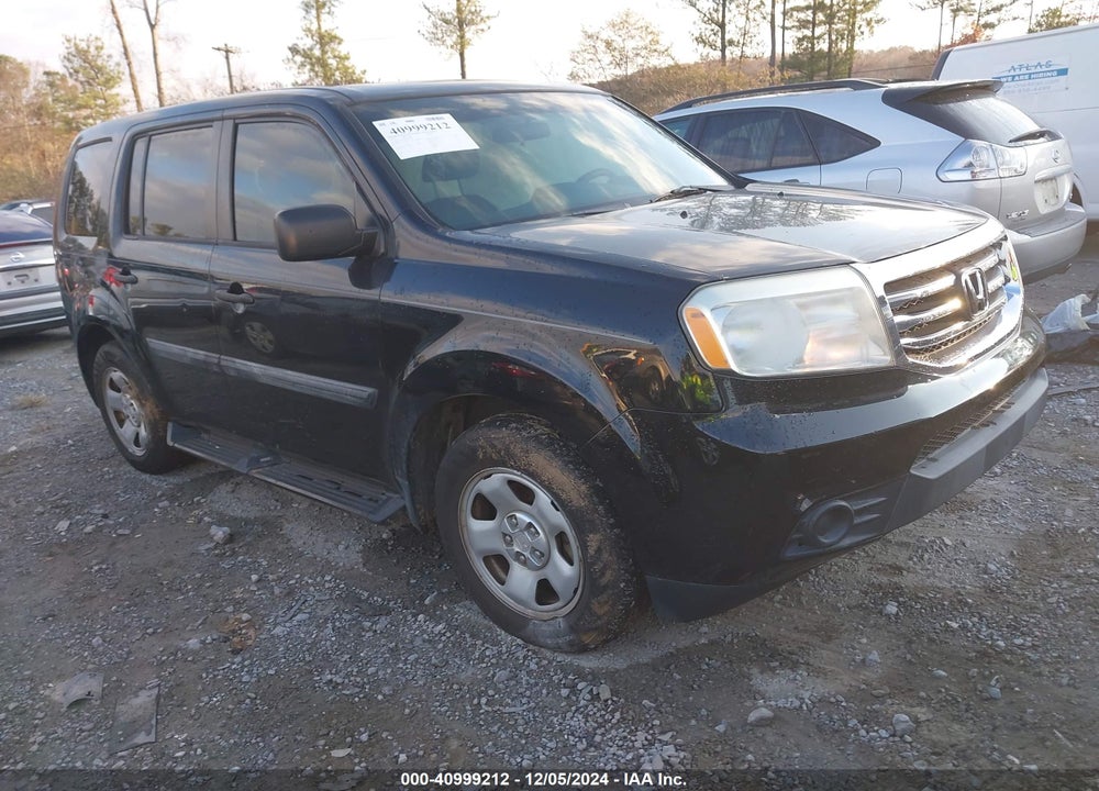 2015 HONDA PILOT LX VIN: 5FNYF4H25FB069856