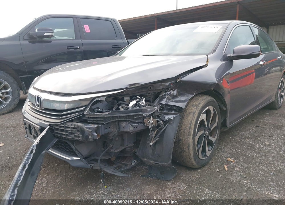 2017 HONDA ACCORD EX-L V6 VIN: 1HGCR3F87HA025762
