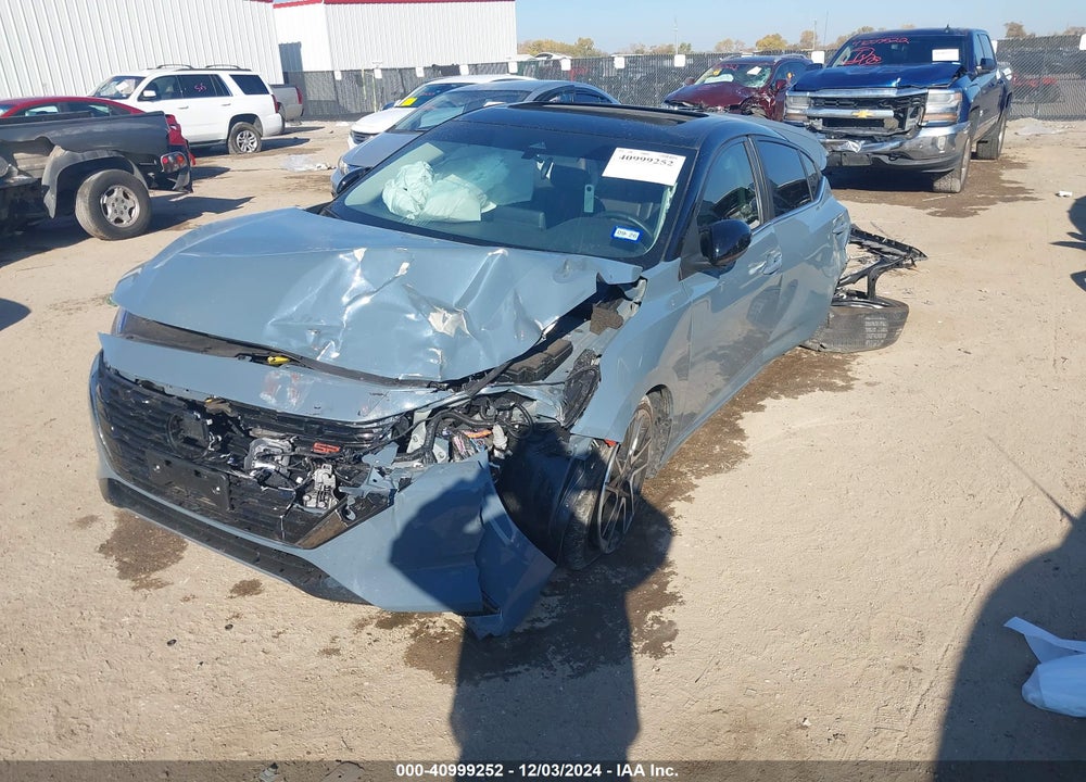 2024 NISSAN SENTRA SR XTRONIC CVT VIN: 3N1AB8DV6RY317015