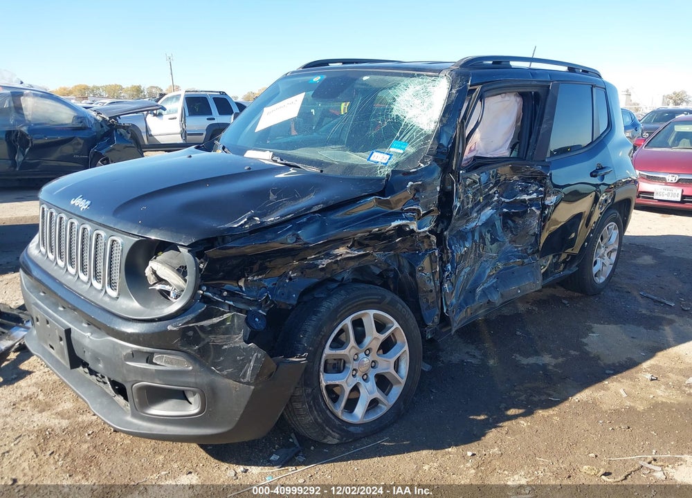 2018 JEEP RENEGADE LATITUDE FWD VIN: ZACCJABB4JPH14918