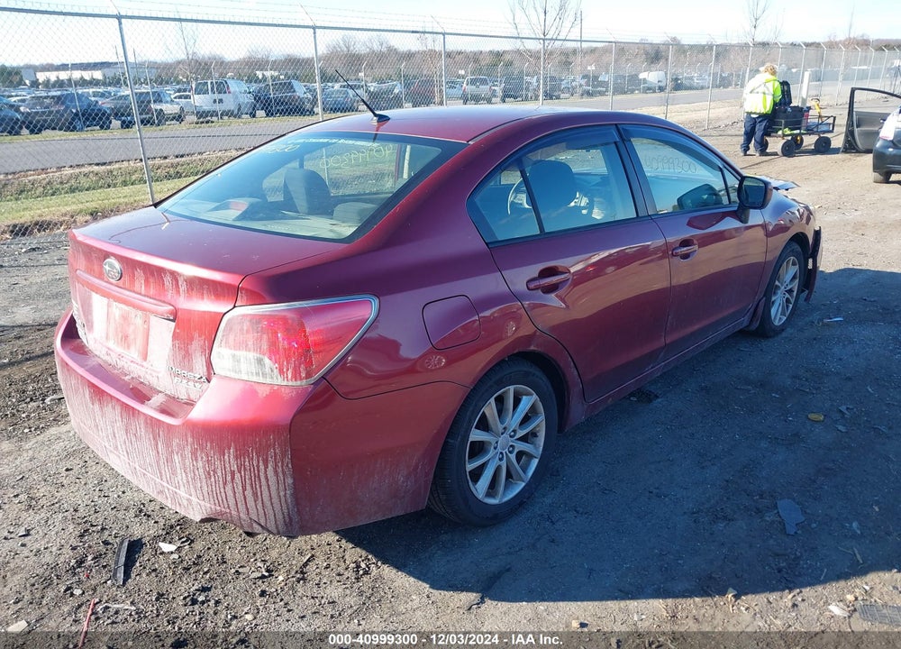 2013 SUBARU IMPREZA 2.0I PREMIUM VIN: JF1GJAB63DH005418