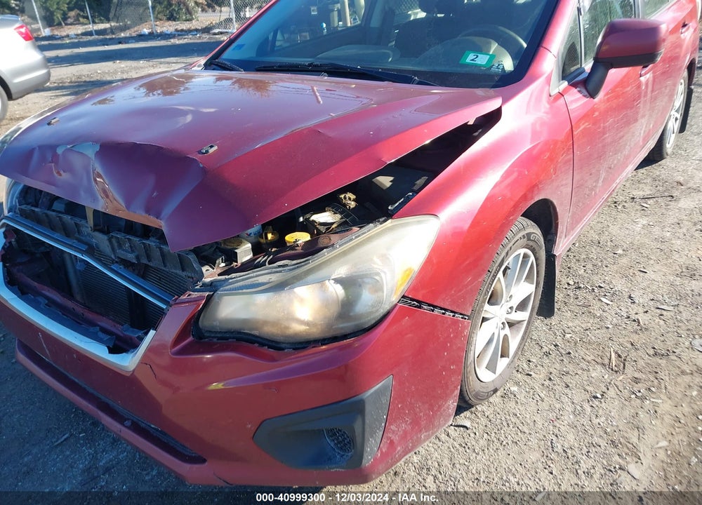 2013 SUBARU IMPREZA 2.0I PREMIUM VIN: JF1GJAB63DH005418