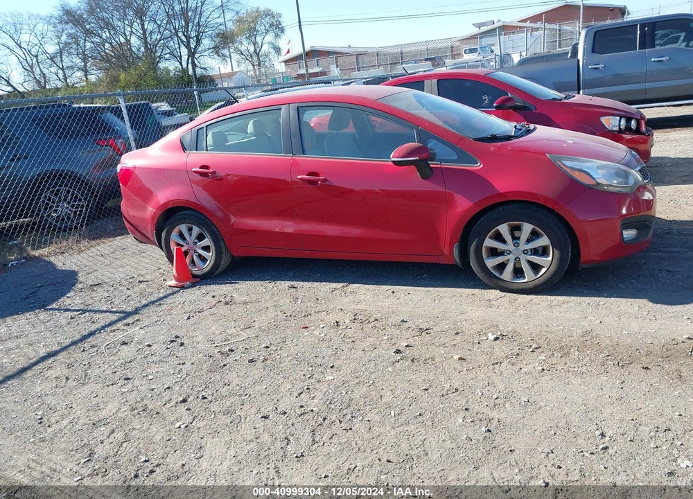 2013 KIA RIO EX VIN: KNADN4A3XD6144920