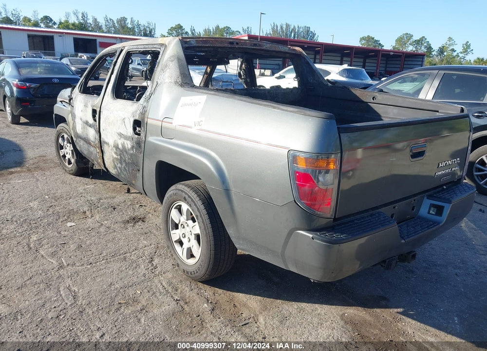 2008 HONDA RIDGELINE RTL VIN: 2HJYK16598H521579