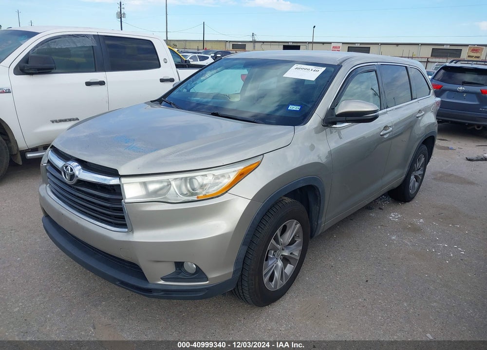 2014 TOYOTA HIGHLANDER LE PLUS V6 VIN: 5TDZKRFH4ES021344