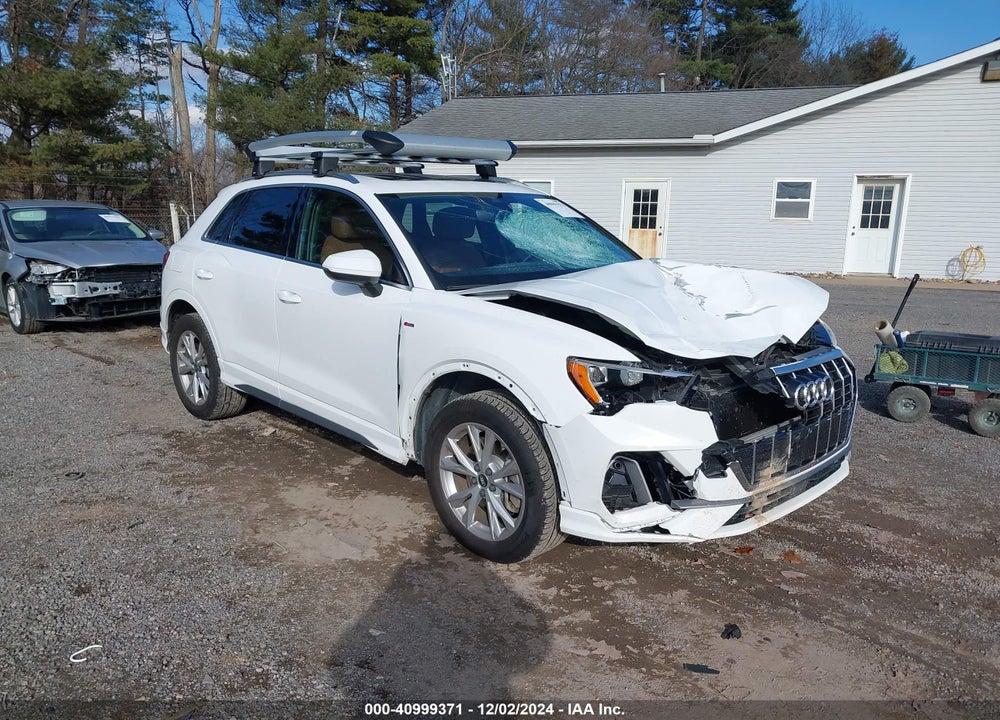 2021 AUDI Q3 PREMIUM 45 TFSI S LINE QUATTRO TIPTRONIC VIN: WA1DECF38M1041198