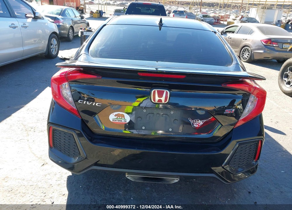 2018 HONDA CIVIC SI VIN: 2HGFC1E55JH704480