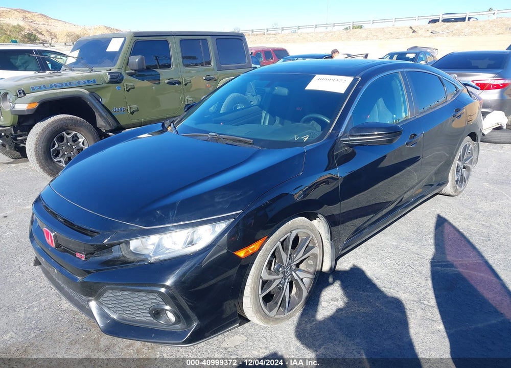 2018 HONDA CIVIC SI VIN: 2HGFC1E55JH704480
