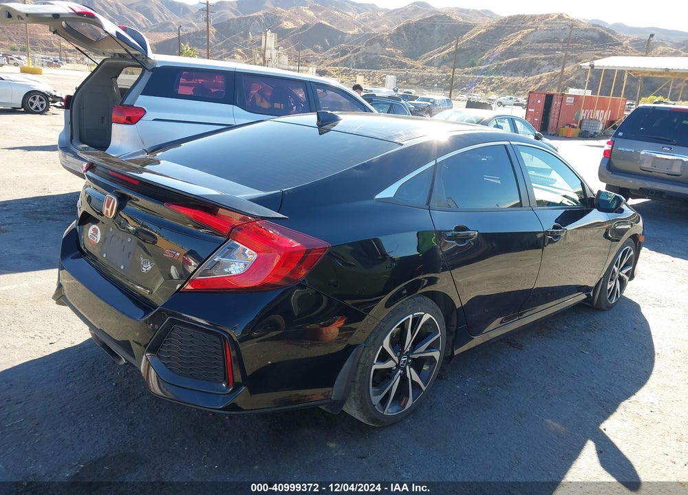 2018 HONDA CIVIC SI VIN: 2HGFC1E55JH704480