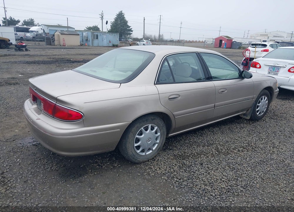 1999 BUICK CENTURY CUSTOM CMI VIN: 2G4WS52M0X1425360