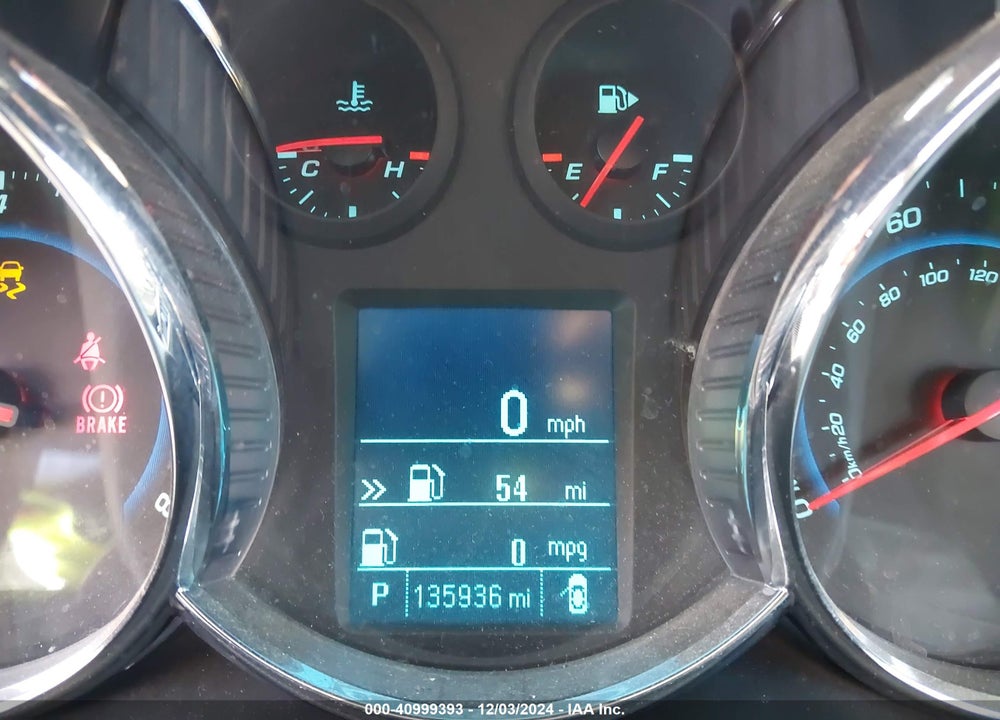 2012 CHEVROLET CRUZE LTZ VIN: 1G1PH5SC1C7391790