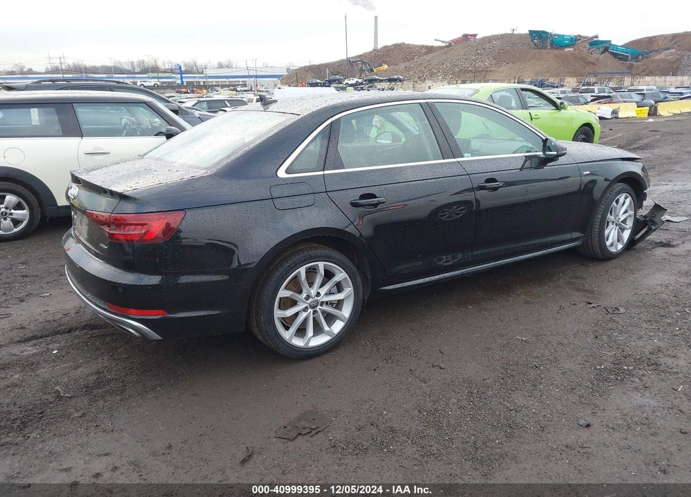 2019 AUDI A4 45 PREMIUM VIN: WAUENAF40KN008450