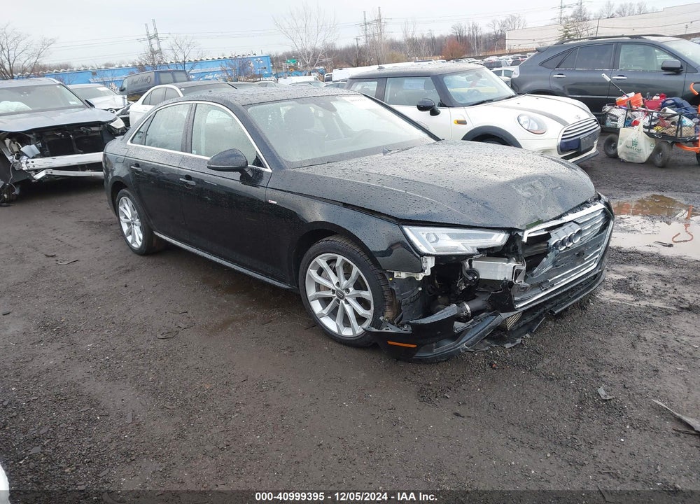 2019 AUDI A4 45 PREMIUM VIN: WAUENAF40KN008450