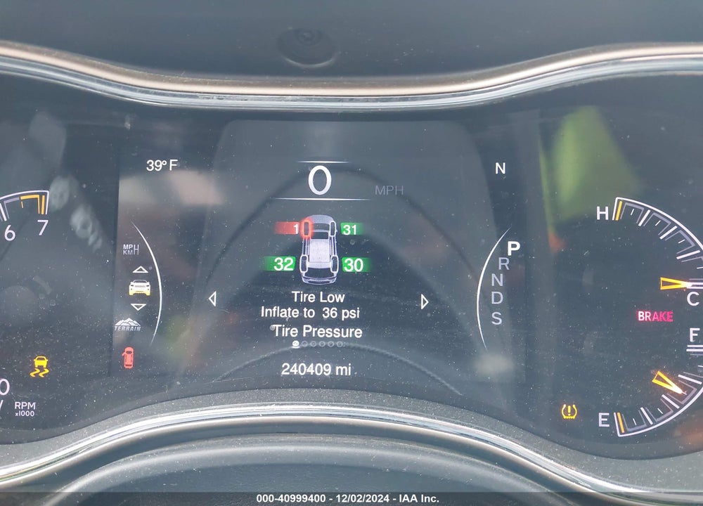 2015 JEEP GRAND CHEROKEE LIMITED VIN: 1C4RJFBG4FC776513