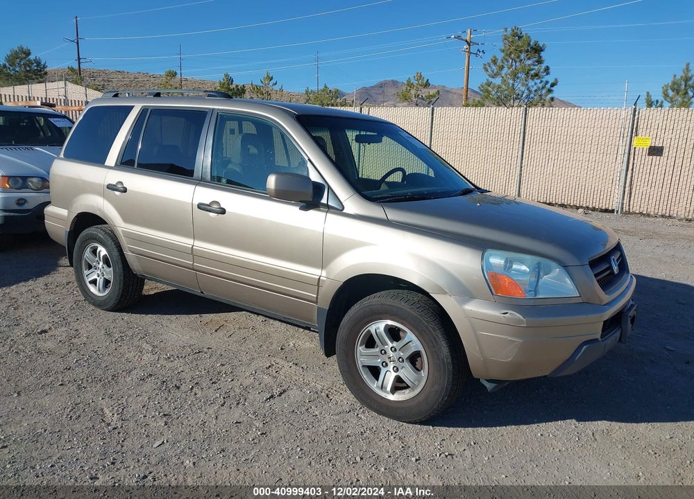 2004 HONDA PILOT EX-L VIN: 2HKYF18514H604656