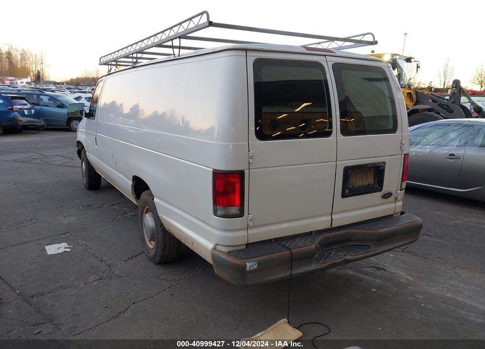 2000 FORD ECONOLINE CARGO VAN COMMERCIAL/RECREATIONAL VIN: 1FTNS2422YHB94809