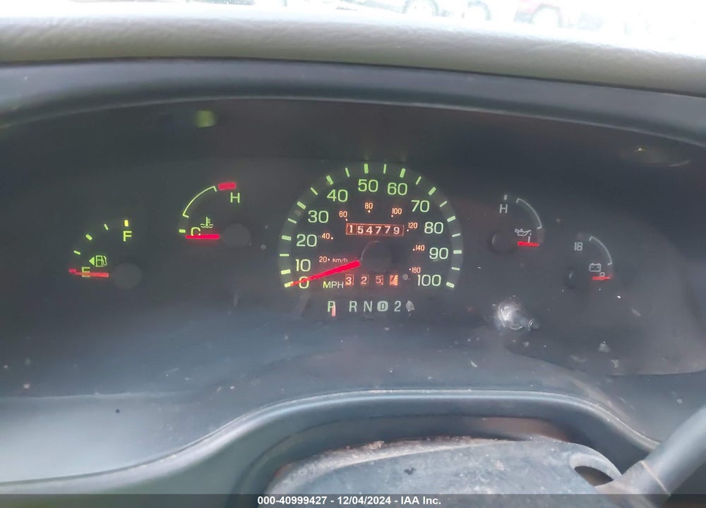 2000 FORD ECONOLINE CARGO VAN COMMERCIAL/RECREATIONAL VIN: 1FTNS2422YHB94809