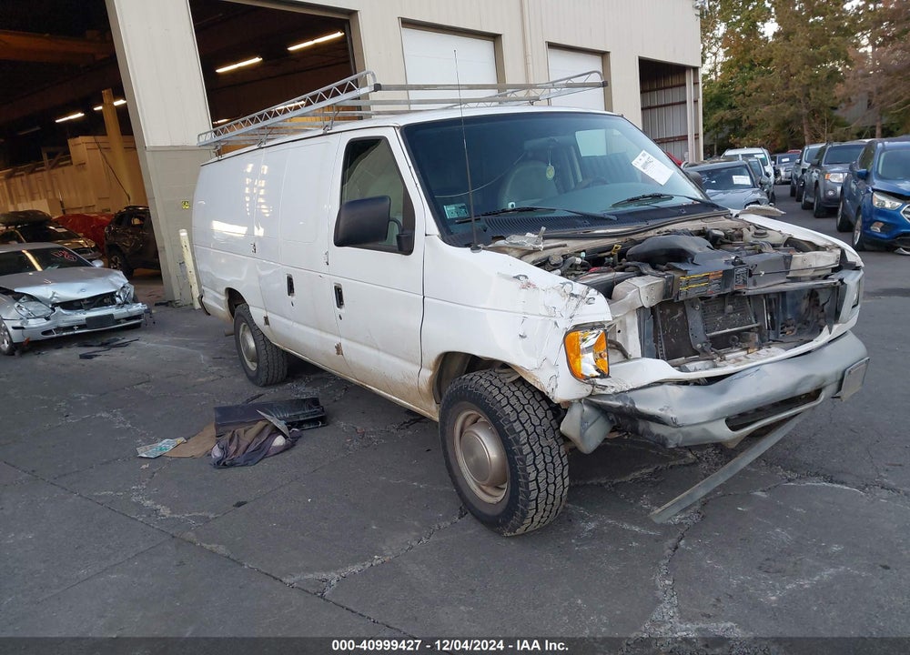 2000 FORD ECONOLINE CARGO VAN COMMERCIAL/RECREATIONAL VIN: 1FTNS2422YHB94809
