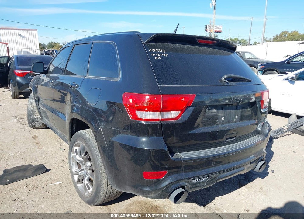 2012 JEEP GRAND CHEROKEE SRT8 VIN: 1C4RJFDJ6CC164706