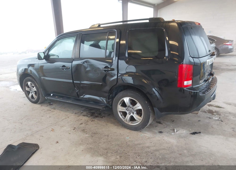 2013 HONDA PILOT EX-L VIN: 5FNYF4H50DB502734
