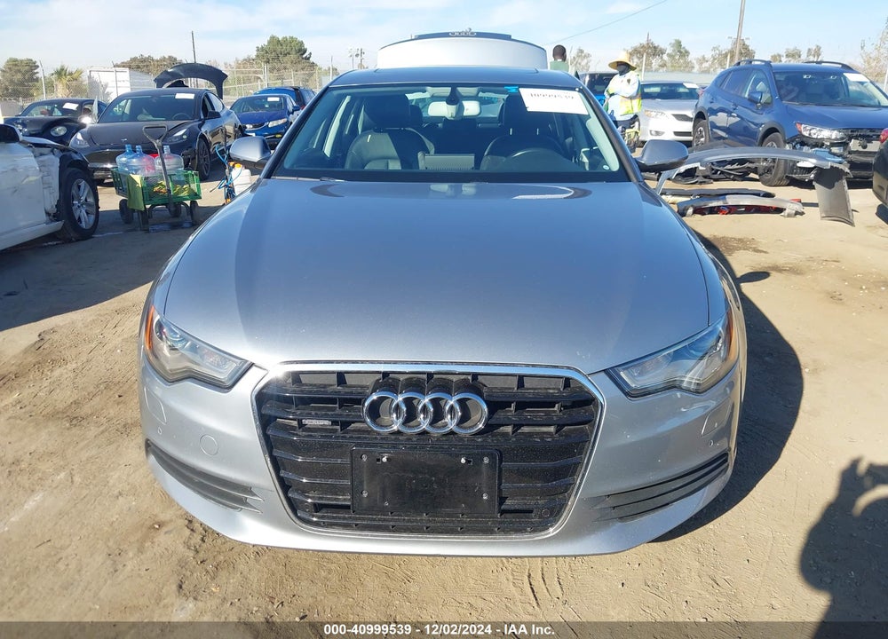 2012 AUDI A6 3.0 PREMIUM VIN: WAUGGAFC6CN168795