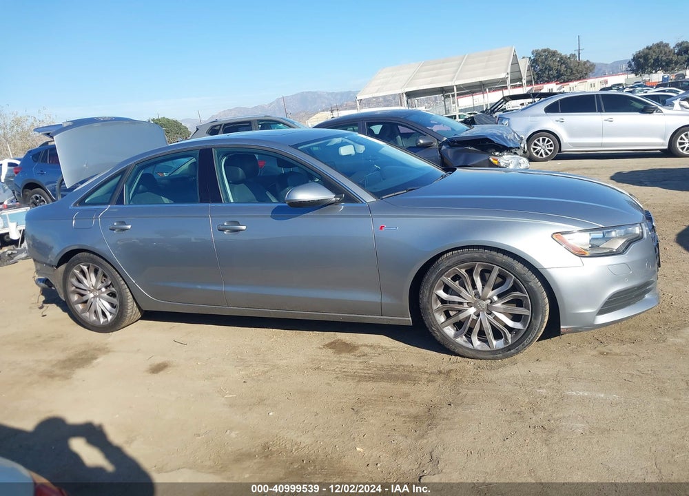 2012 AUDI A6 3.0 PREMIUM VIN: WAUGGAFC6CN168795
